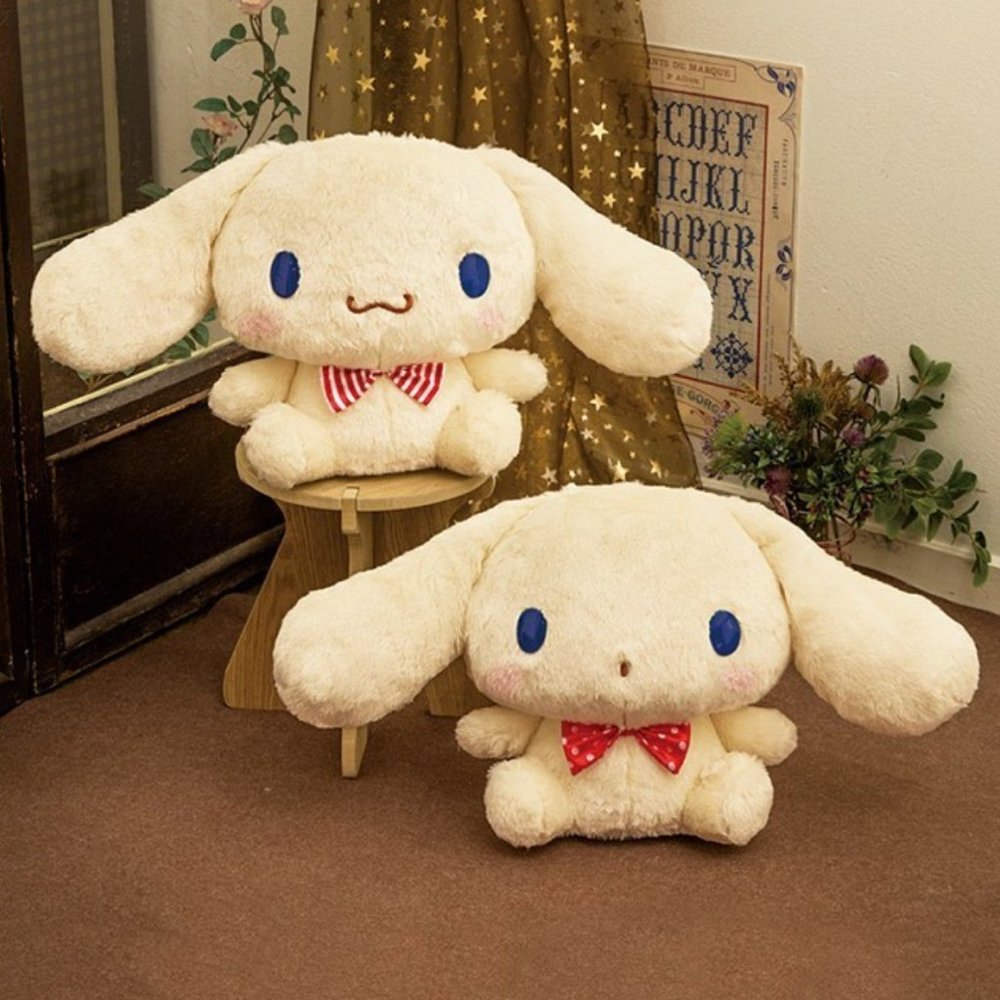 Cinnamoroll - Retro Style Big Plushies (Set of Two)